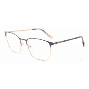 High Quality Ready Stock Full Rim Metal Square Tony Stark Glasses Mens Glasses Eyeglass Frames Optical Frame