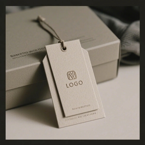 In ấn may các tông treo thẻ tùy chỉnh cá nhân treo thẻ may các tông treo thẻ - Product Image 2