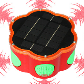 Kit de dissuasion pour oiseaux d'animaux en plein air Dispositif d'effarouchement d'oiseaux à réflexion de puissance élevée pour les terres agricoles et les vergers - Product Image 2