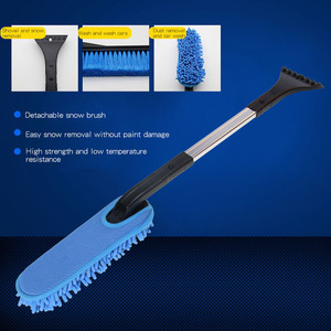3in1 hợp kim nhôm Chenille xe tuyết xẻng xe Băng <span class=keywords><strong>scraper</strong></span> với bàn chải - Product Image 4