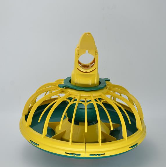 Poultry Farming Automatic Chicken Feeding Pan System Broiler Breeder Feeding Line
