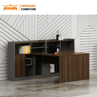 Ensemble de table et de chaise de bureau, table en forme de L pour PDG, bureau exécutif, mobilier de bureau informatique, bureau de direction en mélamine de luxe