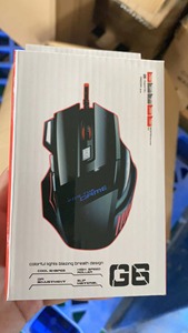 G6 usb אופטי משחק עכבר לייזר משחק לייזר עכבר עכבר rgb הוביל עכבר אלחוטי - Product Image 6