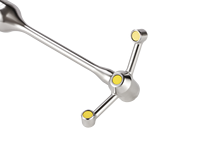 Doppler acoustique portatif haute précision LSH10-ADV (2D) pour instruments météorologiques et hydrologiques