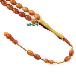 <span class=keywords><strong>Rosario</strong></span> Musulmano <span class=keywords><strong>da</strong></span> Preghiera Winon per Donne, 99 Perle in Resina/Bachelite 7x10mm, Tesbih Tasbeeh all'Ingrosso per Anniversari - Product Image 5