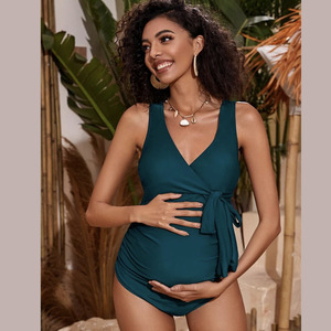 2204 One iece URE aternity wimimming UIT eless leeveless regregnant wherwear For omen - Product Image 6