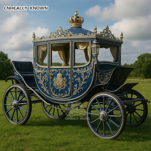 Carroza Real de Lujo en Venta, Doble Fila, para Bodas, Paseos Turísticos, Eléctrica, sin Caballos - Product Image 4