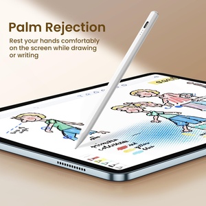 ปากกาสไตลัสแบบชาร์จได้สำหรับแท็บเล็ต iOS ผลิตโดย OEM ทำจากอะลูมิเนียม - Product Image 3