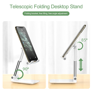 2022 New Creative Desktop Mobile Phone Stand <strong>Table</strong> Cellphone Stand <strong>Portable</strong> Phone Holder Foldable Desktop <strong>Lazy</strong> Stand - Product Image 3