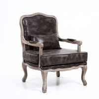 5KS24507-17 Entspannendes Schlafzimmer Sessel Throns tühle Rubber wood Recliner Grauer Folien stoff Einzels ofa stuhl