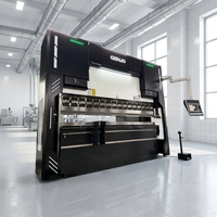 Presse plieuse CNC à capacité de pliage complexe avec contrôleur Delem DA66S, plieuse hydraulique multi-axes