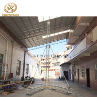 Menara Speaker Truss Aluminium, Truss Line Array untuk Menggantung Speaker