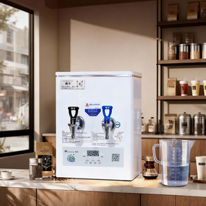 <span class=keywords><strong>Dispenser</strong></span> di acqua calda e fredda da 15 litri in acciaio inox, boiler commerciale industriale per acqua calda - Product Image 1