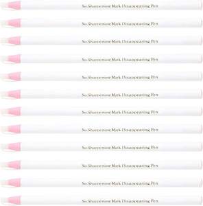 Crayons de marque à coudre, 12 pièces, stylos de marquage <span class=keywords><strong>pour</strong></span> tissu Invisible <span class=keywords><strong>pour</strong></span> outils de marquage et de traçage artisanaux de couturière - Product Image 3