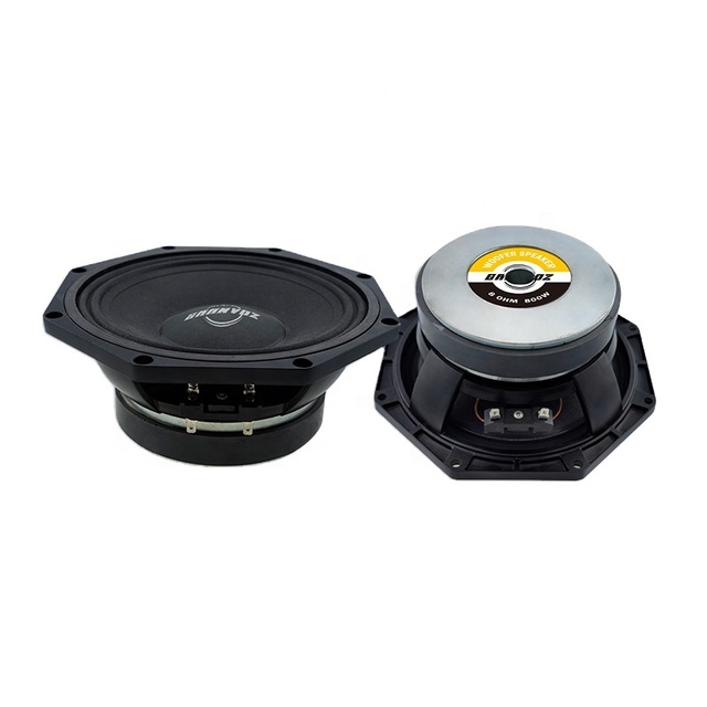 OEM Speaker Factory 4 Ohms 8 Inch Midrange Speakers for Car Audio System