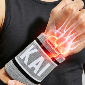 Polsini Personalizzati <span class=keywords><strong>per</strong></span> Cross Fitness con Logo Fasce Tergisudore Sportive Senza Minimo d'Ordine Supporto <span class=keywords><strong>per</strong></span> <span class=keywords><strong>Polso</strong></span> Promozionale - Product Image 2