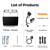 Radio para Auto Android 13 de 9 Pulgadas, 1280*720 IPS, Car-play, 4G LTE, Navegador para Peugeot 307 2002-2013
