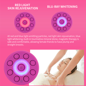 Physiothérapie infrarouge chaud chaud Sexi gros seins <span class=keywords><strong>Massage</strong></span> du sein élargissement sans fil vibrateur Sexy femmes masseur de sein - Product Image 4