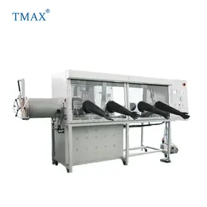 TMAX brand Lab Double-side Vacuum Glove Box with Four Working Stations for Lithium Ion Batteries Research