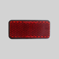 Réflecteur de sécurité E-MARK 58*28mm, plaque réfléchissante pour scooter, vélo électrique, moto, pièces détachées pour scooter électrique