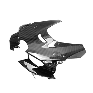 AISKA 100% Fibra de Carbono Seca 3K Completa, Carenado Frontal de Faro para Motocicleta <span class=keywords><strong>Kawasaki</strong></span> <span class=keywords><strong>Ninja</strong></span> ZX10R ZX-10R 2021-2025 - Product Image 5
