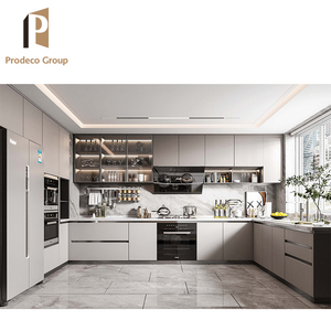 <span class=keywords><strong>Prodeco</strong></span> Các Mô Hình Mới Nhất Của Nhà Ẩm Thực Hoàn Chỉnh Modular Đơn Vị Nhà Bếp Kim Loại Bồn Rửa Cơ Sở Tủ - Product Image 1