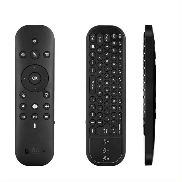Ihomemix G60S Pro BT Voice Remote Control 2.4G Wireless Air Mouse Gyroscope IR Learning Smart TV Keyboard for TV Projector