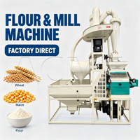 Machine à moudre la farine de maïs 6F2240 avec alimentation pneumatique pour les cooperatives agricoles au Nigeria
