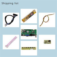 Carte PCB de jeu pour projecteur Vga 2Av Usb 30Pin Lvds Lcd Driver Controller Board Work for 15.4 17Inch Lcd Screen