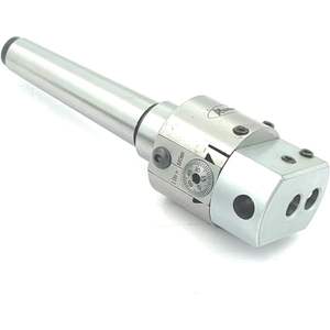 หัวเจาะละเอียดขนาด 38 มม. แบบไมโคร 2MT Shank ขนาดเล็ก-เมตริก 1 ดิว = 0.015 มม. วัสดุเหล็ก คละขนาด 8 มม. รองรับเครื่องมือ - Product Image 1