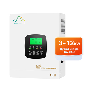 Invertisseurs solaires hybrides hors réseau 3KW 5KW 8KW 10KW 12KW avec MPPT monophasé, hybrides hors/sur réseau HFP 1-12KW, système solaire complet - Product Image 1