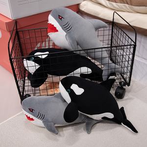 All'ingrosso di personalizzazione per bambini che si accendono squalo peluche giocattolo per gioco e divertimento peluche - Product Image 3