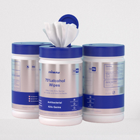 Lingettes de sport en coton bambou biologique, rouleau de Surface et seau à main, lingettes de sport réutilisables, désinfection non parfumées, pièces