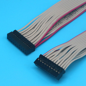 Dupont แถวคู่ส่วนหัวของขา2.0มม. ขั้วต่อ PCB 2*40P หมุดชุบทองตัวเรือน PA66 - Product Image 6