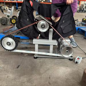 Stainless Steel Wire Drawing Arc Dual-purpose Belt Grinding Machine Vertical Horizontal Multi-use <strong>Sand</strong> Belt <strong>Grinder</strong> - Product Image 3
