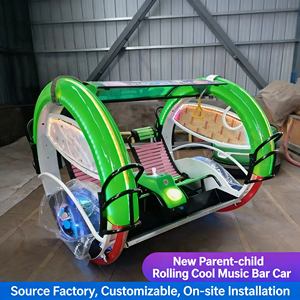 Voiture <span class=keywords><strong>de</strong></span> bar à musique panoramique sur roues avec design surélevé pour les excursions en parc d'attractions panoramiques - Product Image 3