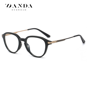 แว่นตา Danda TR90 กรอบเต็มสีดำ เลนส์ใส รุ่นยูนิเซ็กส์ 806 - Product Image 5