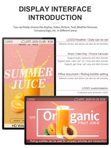 Hoge Helderheid Creatieve Winkel Decoratie Opknoping <span class=keywords><strong>Lcd</strong></span> Reclame Rekwisieten Digitale Etalage Digitale <span class=keywords><strong>Display</strong></span> Afstandsbediening - Product Image 4