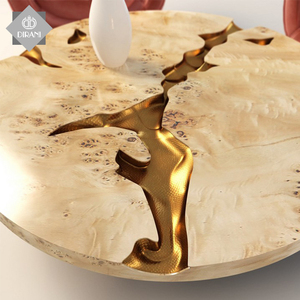 Ý Đồng hiện đại Lớn Gỗ tròn thiết kế sang trọng trung tâm Bàn cà phê - Product Image 2