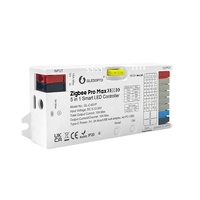 Contrôleur de bande LED GL-C-601P Gledopto Pro Max 5 en 1 ZigBee 3.0 DC5~24V 10A 5 canaux avec télécommande RF intelligente 360W