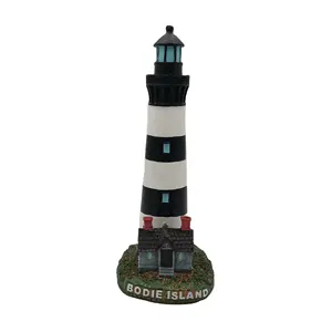 Lighthouse Kustom dengan Berkualitas Tinggi Dapat Memberikan Sampel Beberapa Ukuran Suvenir Resin Personalisasi Mercusuar Kustom