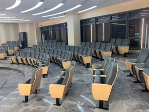 Theater Church Chairs Fabric Modern Commercial Furniture School Furniture For Sale Top Quality Hall 10 Pcs Colors Optional