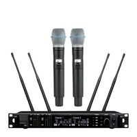 Système de micro sans fil professionnel AD4D KSM9 à double diaphragme pour performances live
