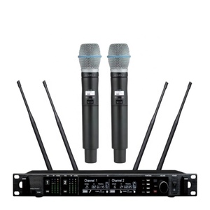 Sistema Microfonico Wireless Professionale AD4D KSM9 con Doppio Diaframma per Performance dal Vivo - Product Image 4