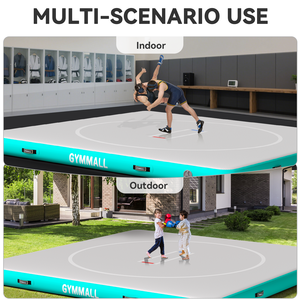 Tapis de judo gonflable <span class=keywords><strong>Airtrack</strong></span> sur mesure, tapis DWF Drop Stitch pour Jiu Jitsu, BJJ, MMA, grappling, lutte, pour la salle de sport, l'entraînement aux arts martiaux - Product Image 4