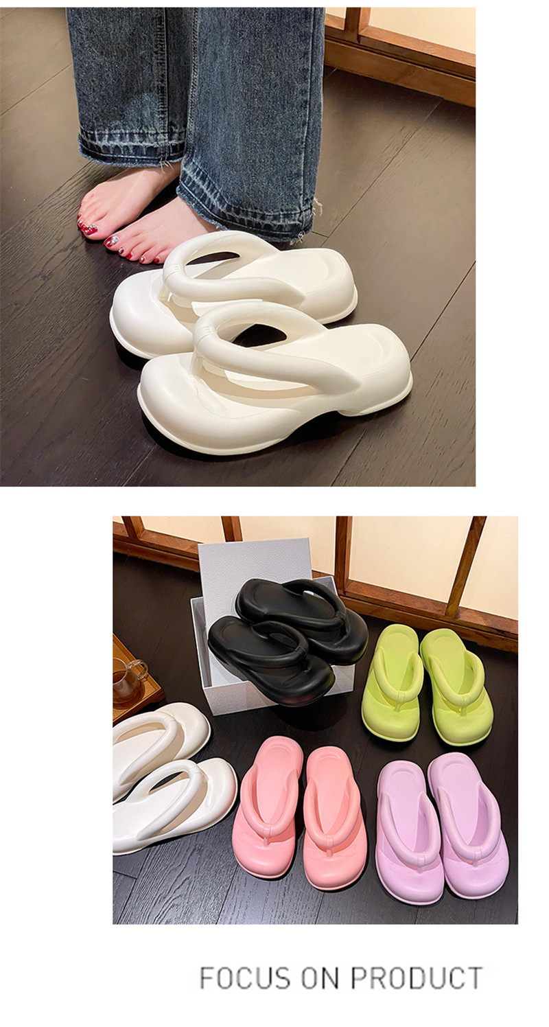 Summer Beach Plastic Slippers Women Wholesale EVA Flip Flops Thong Sandals Slipper Ladies