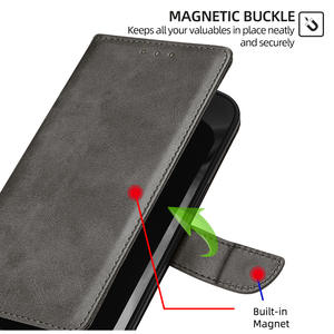 Funda de Teléfono Tipo Cartera de Lujo en Cuero PU para <span class=keywords><strong>vivo</strong></span> v60 Lite V50 Lite, Funda Protectora con Hebilla Magnética en Cuero PU para <span class=keywords><strong>vivo</strong></span> V50 - Product Image 5