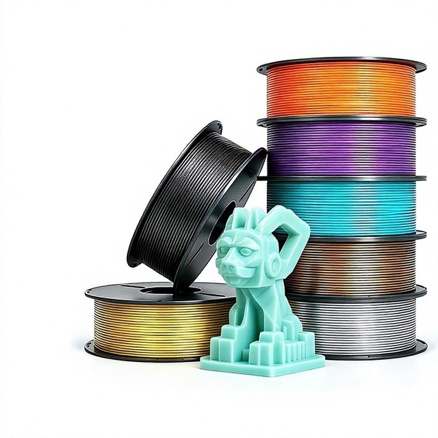 PLA+ 3D Printer Filament PLA Plus 1.75mm Eco-friendly Degradable Filaments Accept OEM for FDM 3D Printers