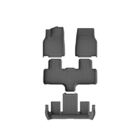 Tapis de sol de voiture 3D TPE de haute qualité, durables, imperméables, sur mesure, ensemble complet pour Tesla Model YL 2025 6 places, moulage par injection