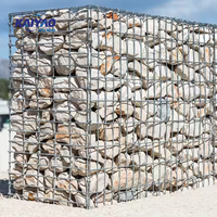 Filet de gabion élégamment tissé-combinant l'art avec la protection des murs paysagers